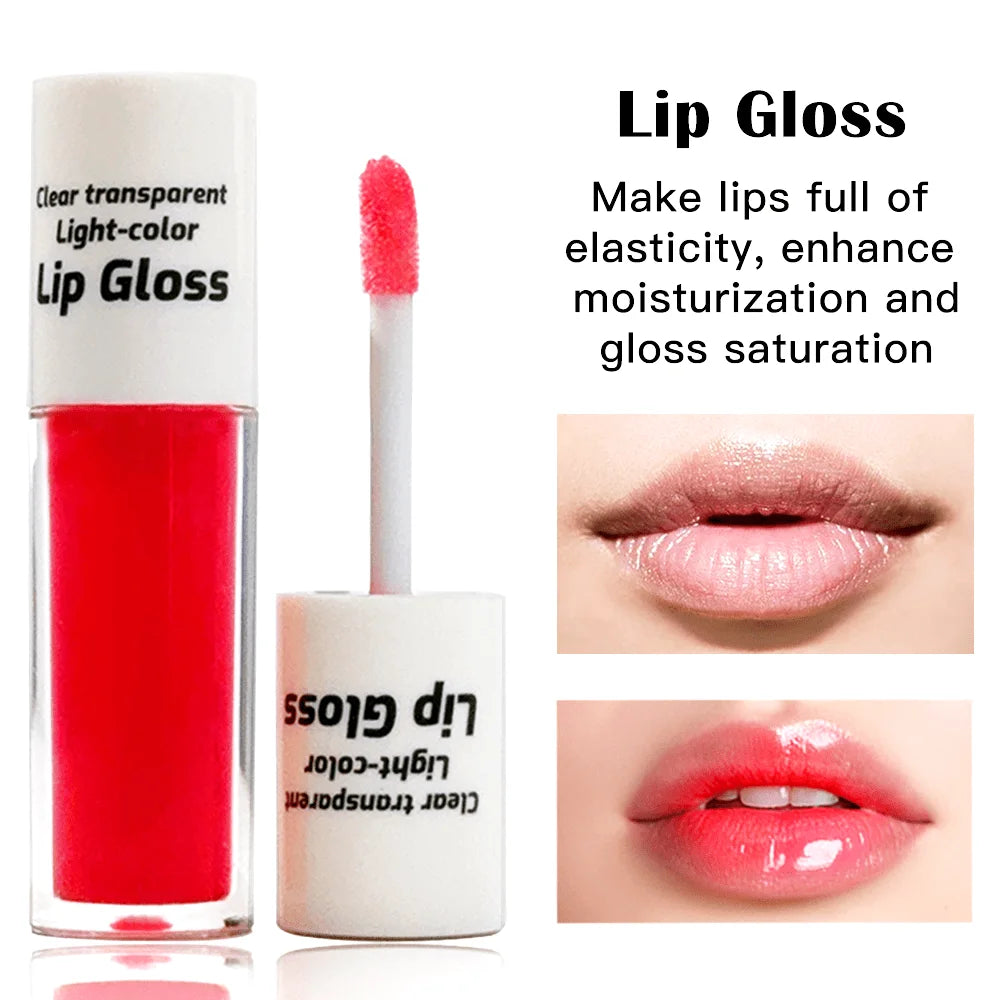 Beauty Long-lasting Moisturizing Mirror Lip Oil, Lip Moisturizing Water Gloss Lipstick, lip gloss set, lip gloss sparkly