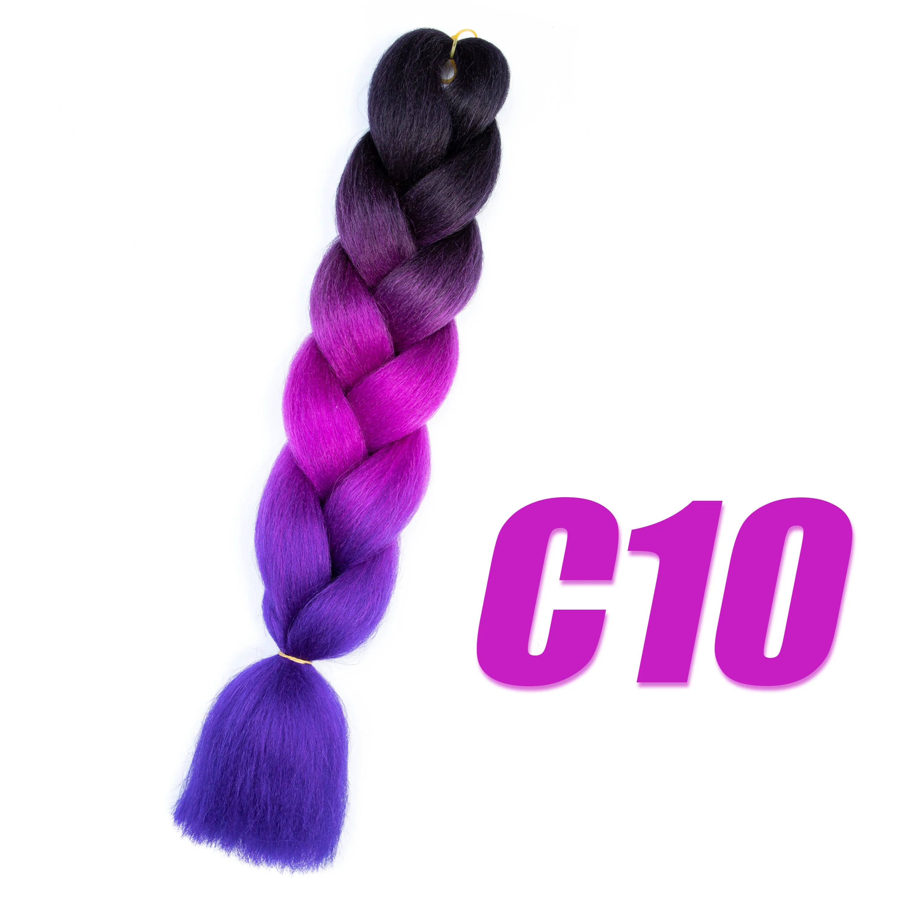 Synthetic Kanekalon Crochet Hair Braiding Hair Pre Stretched Curly Jumbo Braids Extensions Hair Accessories For Girls Braids