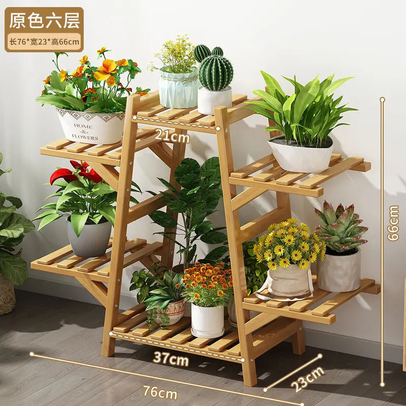 Floor-standing Rack Multi-layer Balcony Flower Rack Living Room Plant Rack Flower Pot Rack Climbing Flower Rack Succulent Plant
