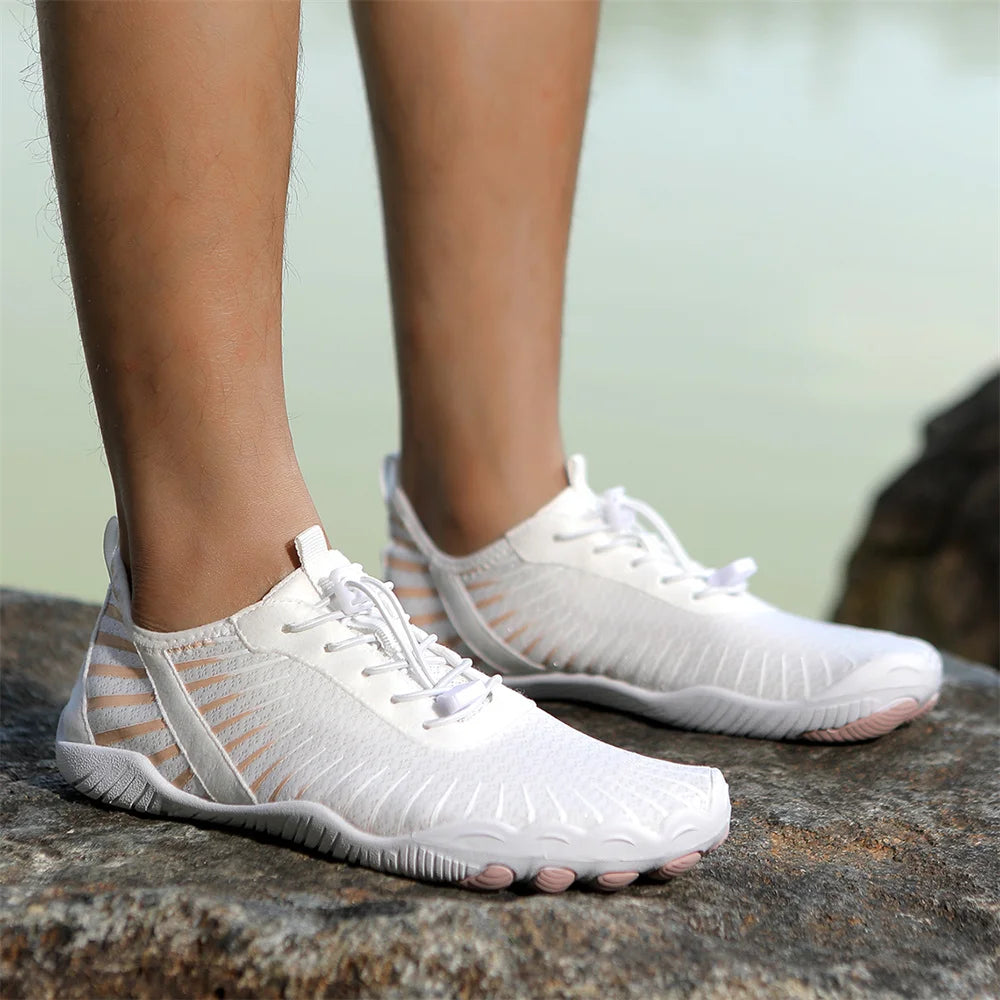 Aqua Shoes For Women Men Barefoot Water Shoes Anti-Slip Quick-Drying Outdoor Beach Upstream Wading Swimming Shoe Sneakers Unisex