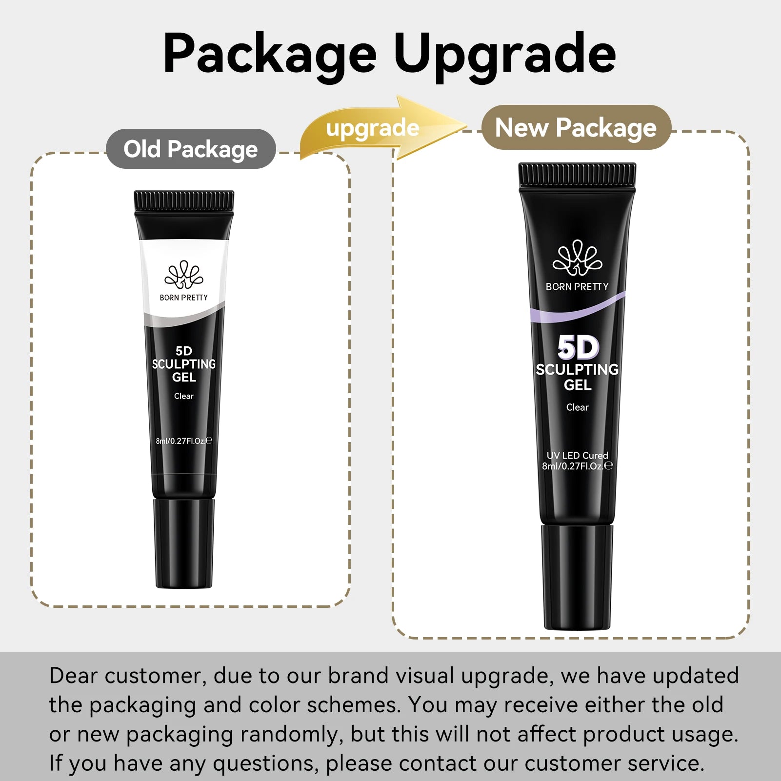 BORN PRETTY 5D Sculpting Nail Gel (8ml) – Emboss & Carve 3D Designs