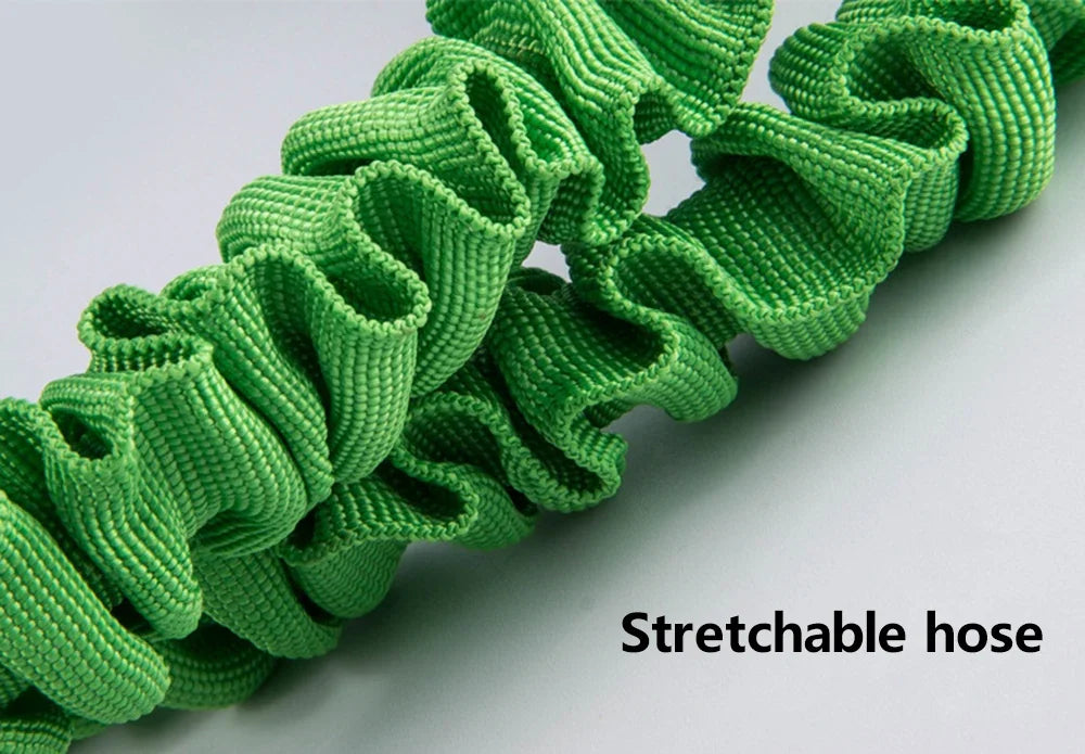 Expandable Garden Hose (25–125 ft) – Lightweight Hose w/ 7-Function Spray Nozzle