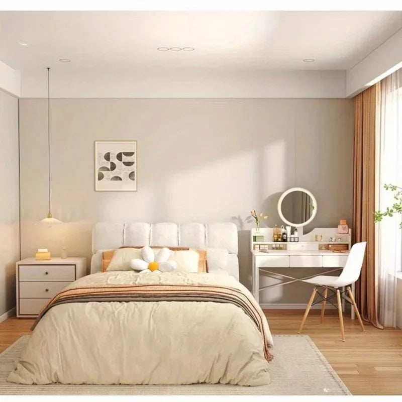 Dresser bedroom simple modern small apartment makeup table makeup table dressing table small 2025 light luxury new