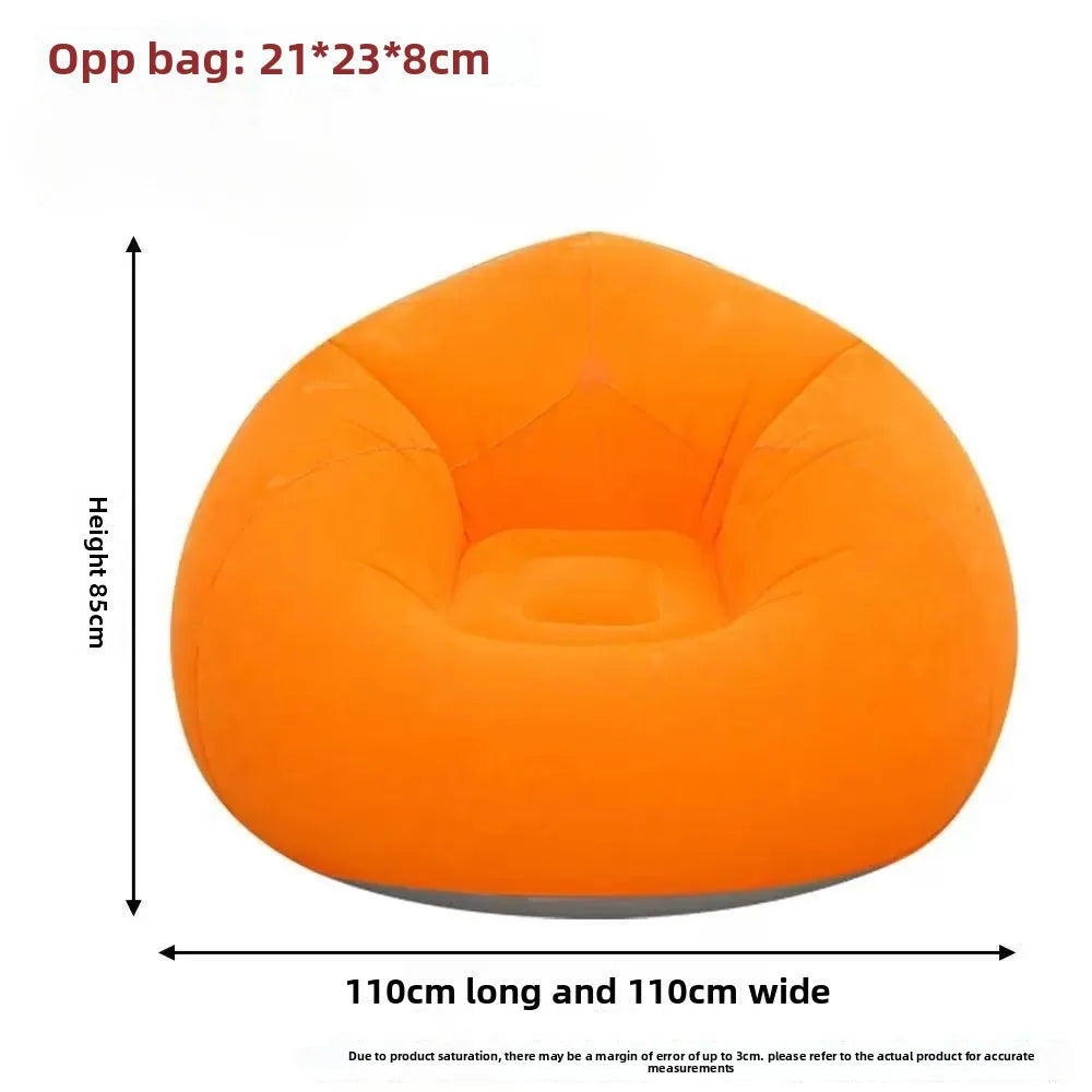 Large Lazy Inflatable Sofa Chairs PVC Lounger Seat Bean Bag Sofas Pouf Puff Couch Tatami Living Room Supply