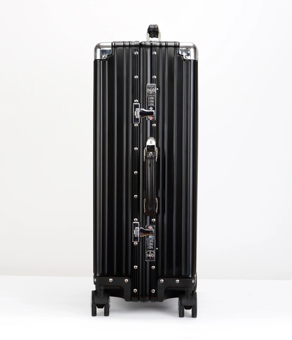 All Aluminum-magnesium Alloy Travel Suitcase High Quality Rolling Luggage 20/24/26/29'' Retro Trolley Case Bag Carry-On Boarding