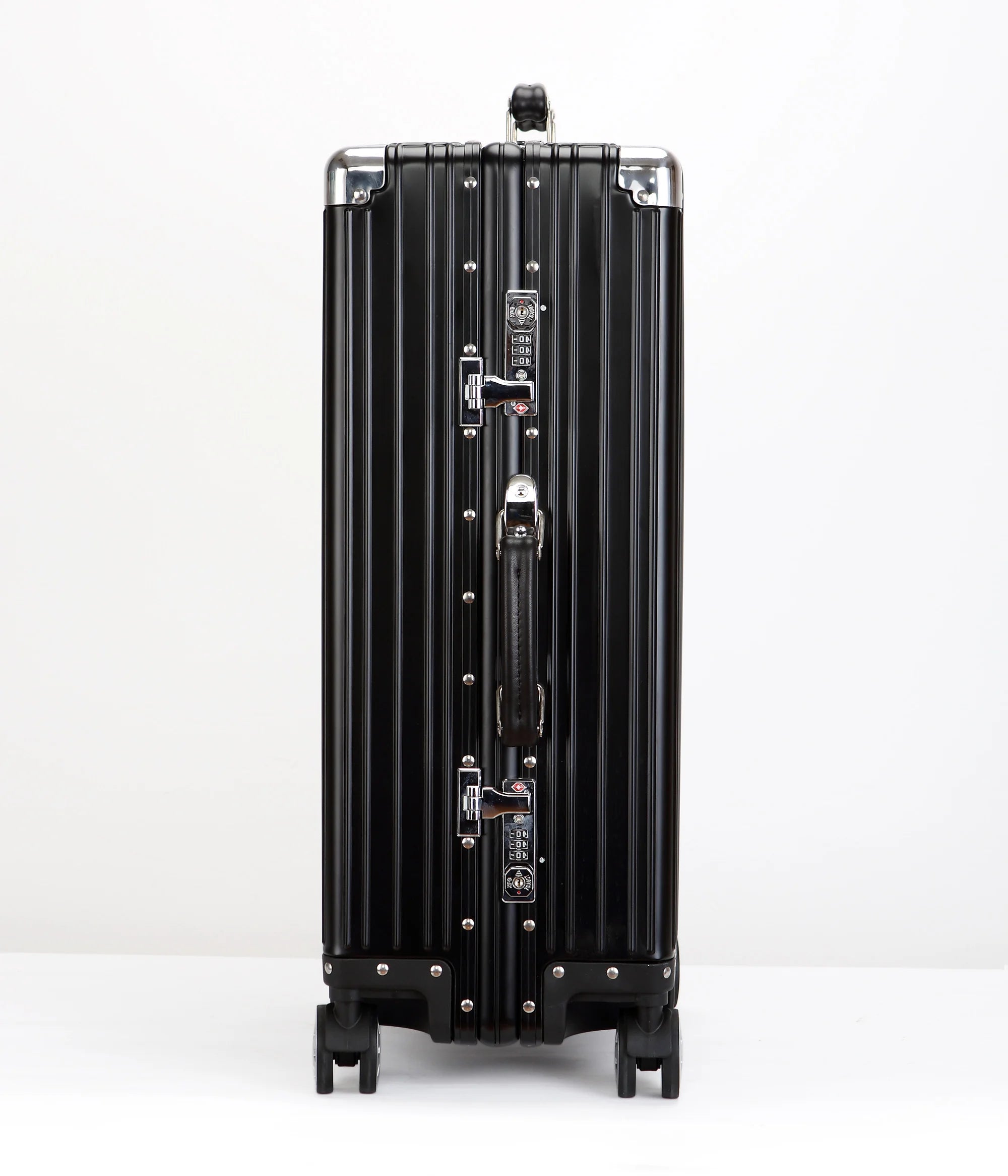 All Aluminum-magnesium Alloy Travel Suitcase High Quality Rolling Luggage 20/24/26/29'' Retro Trolley Case Bag Carry-On Boarding