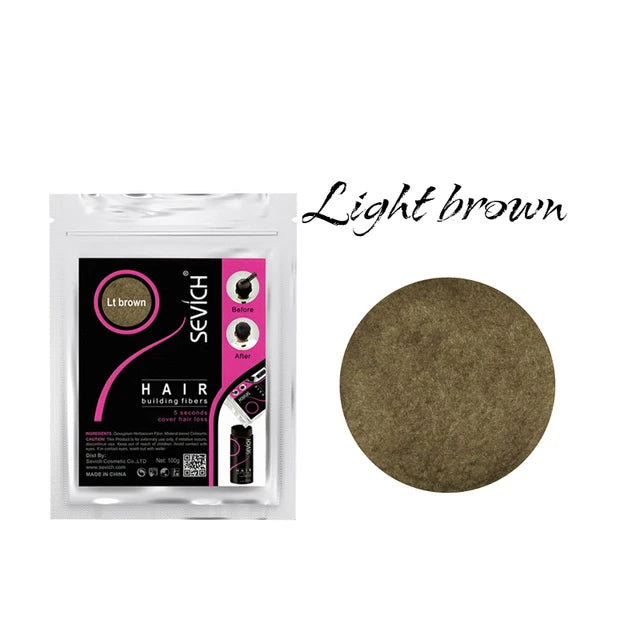 1000g Hair Fiber 10 Color Keratin Hair Building Fiber Powder Hair Fiber Thickening Poudre Instant Hair Growth Treatment For Hair