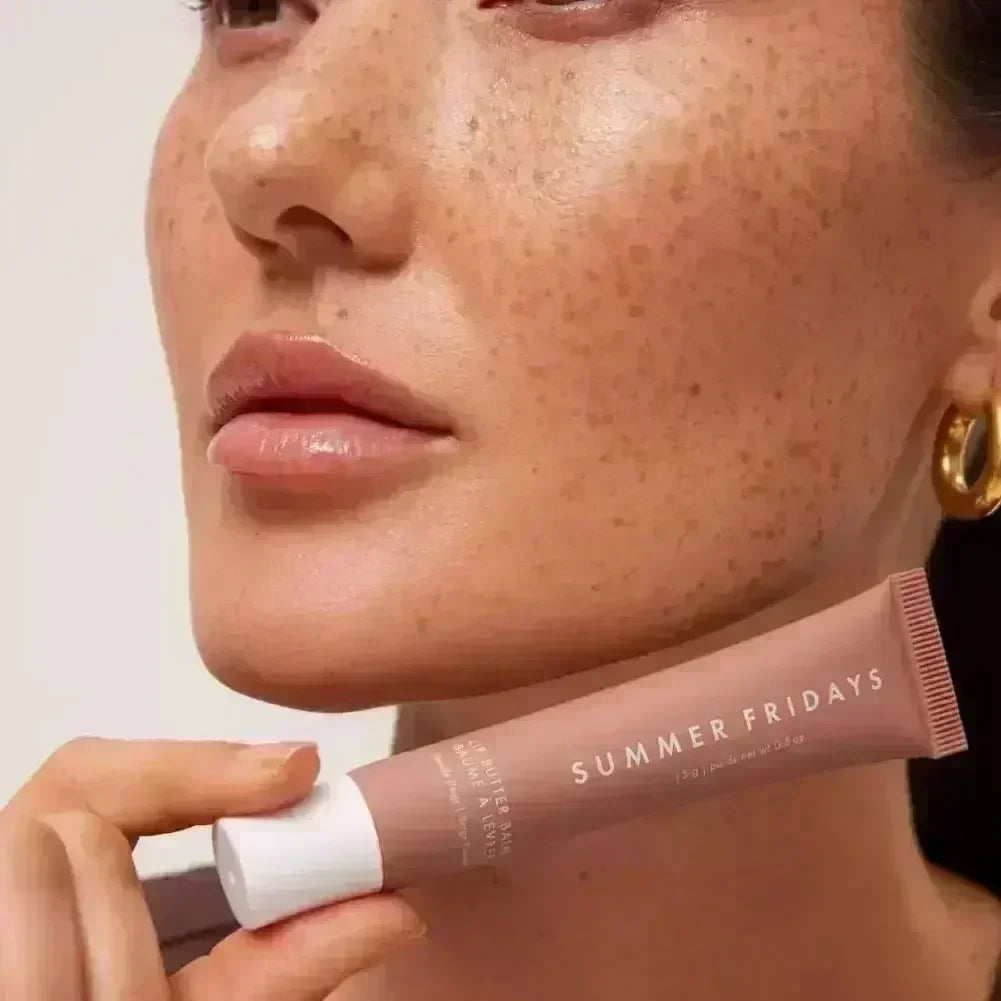 Summer Fridays Lip Balm Gloss — Moisturizing Mirror-Shine Lip Oil (Vanilla • Pink Sugar • Coffee Cake • Clear)