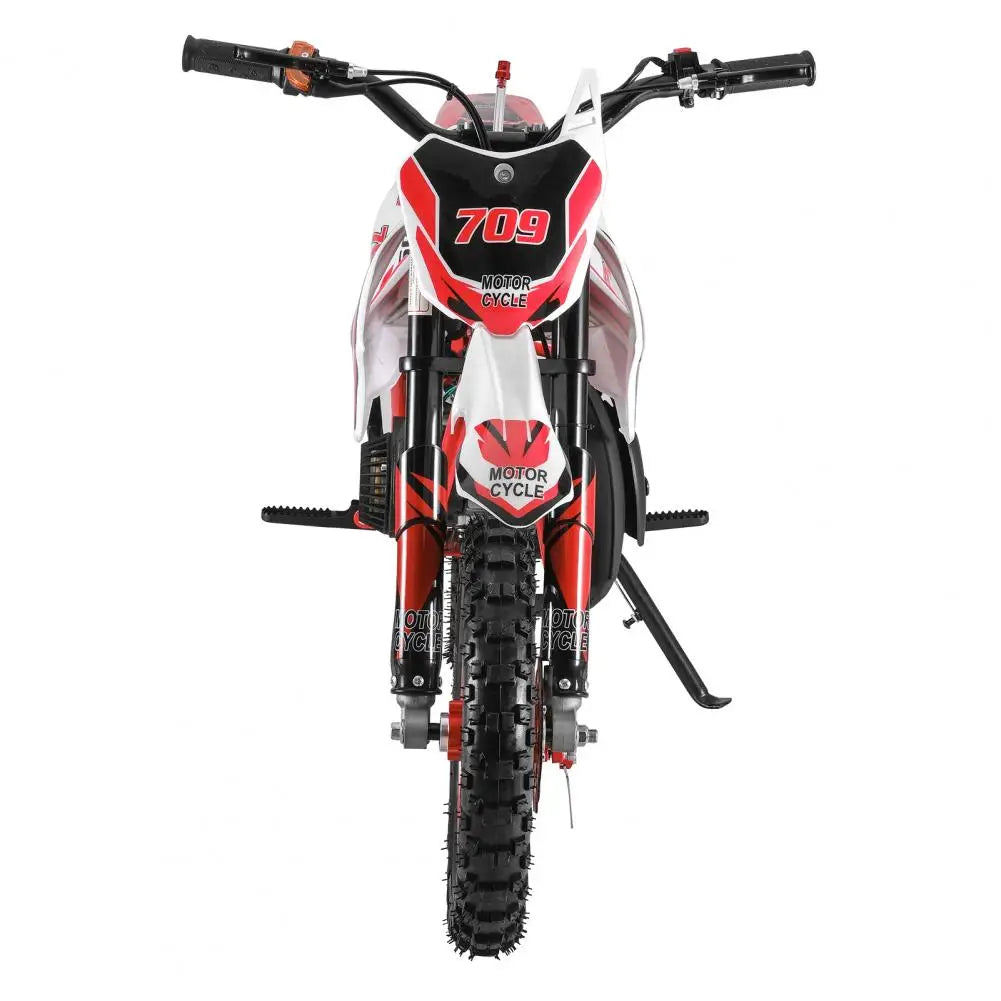 49cc 2-Stroke Kids Dirt Bike (Red)