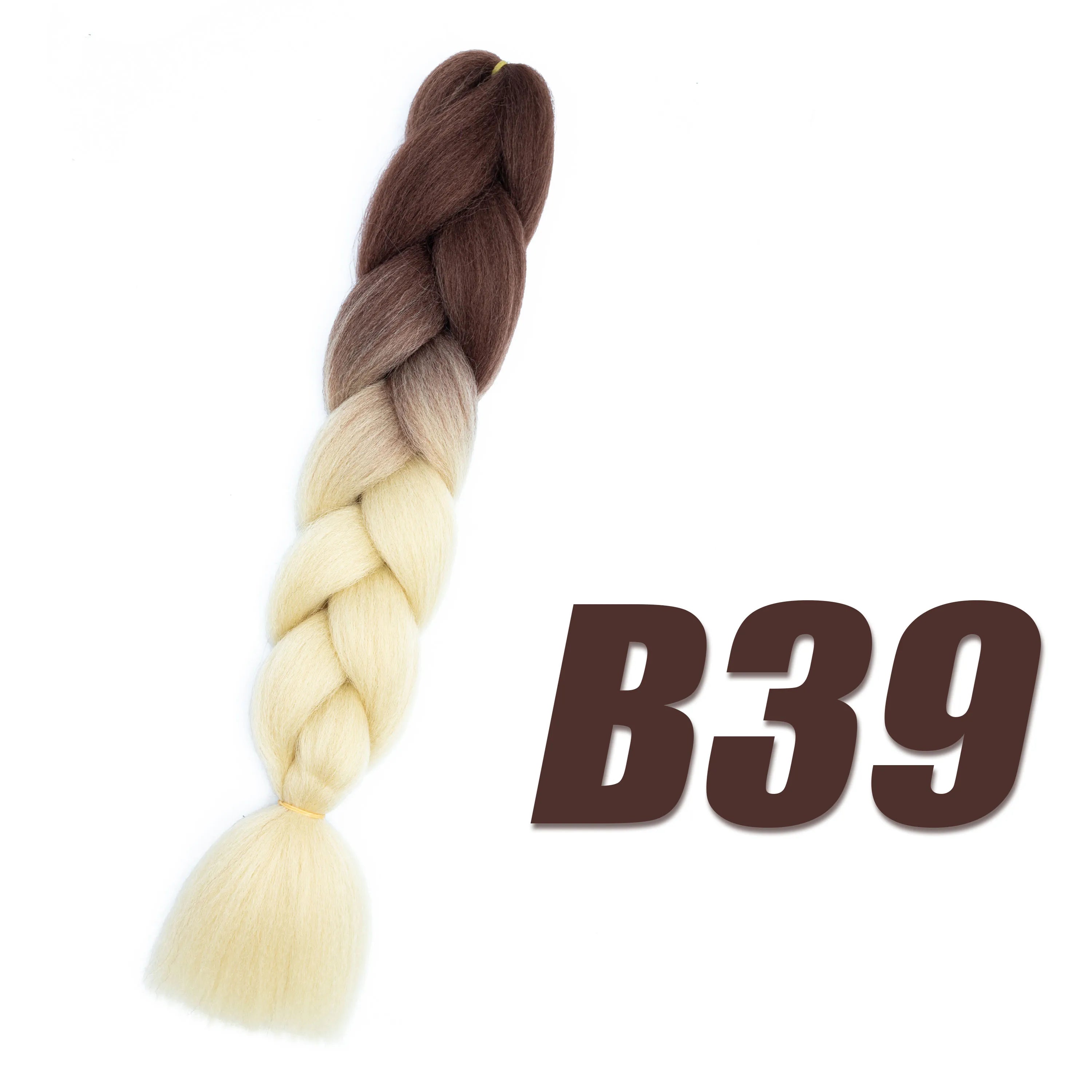 Purple Braiding Hair Pre Stretched Synthetic Kanekalon Crochet Hair Jumbo Braids Extensions Hair Accessories For Girls Braids