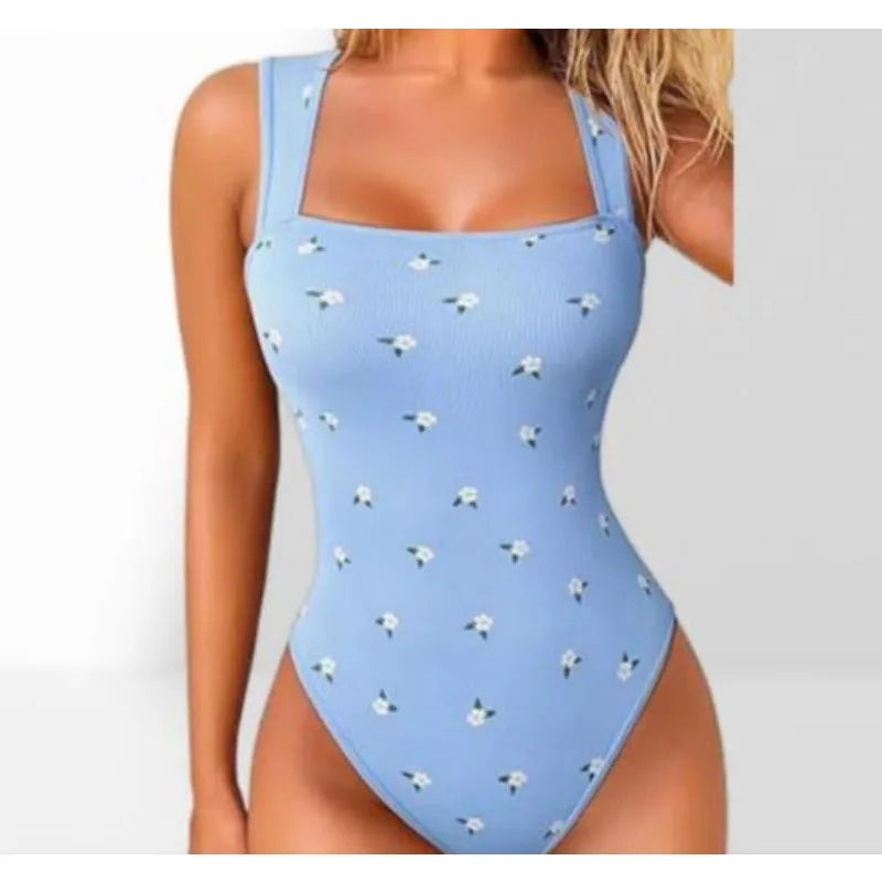 Off-Shoulder Knit Bodysuit