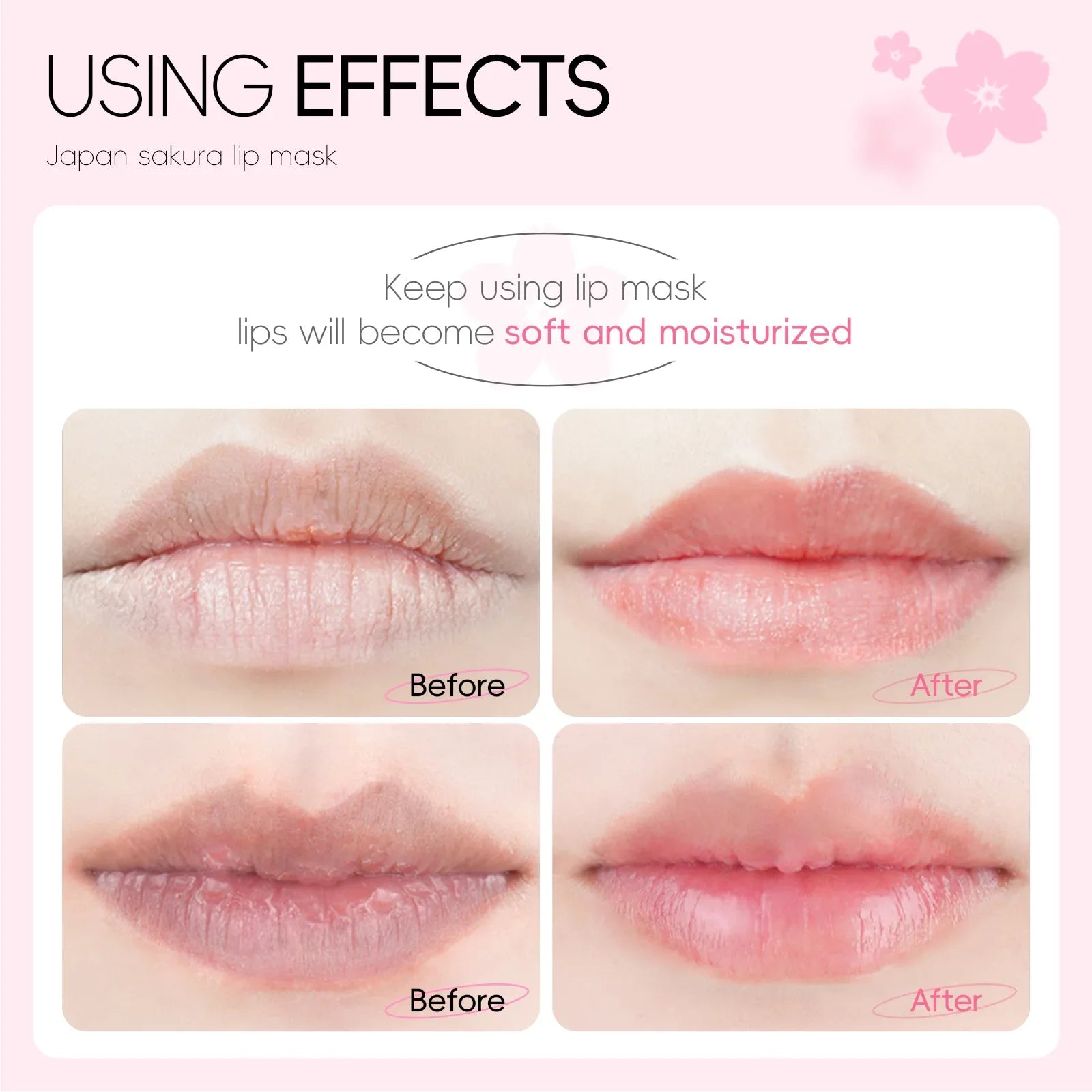 LAIKOU 5/10pcs Lip Mask Lip Care Moisturizing Hydrating Repair Lighten Lip Lines Labial Gel Patch Lips Pad Patches Care Products