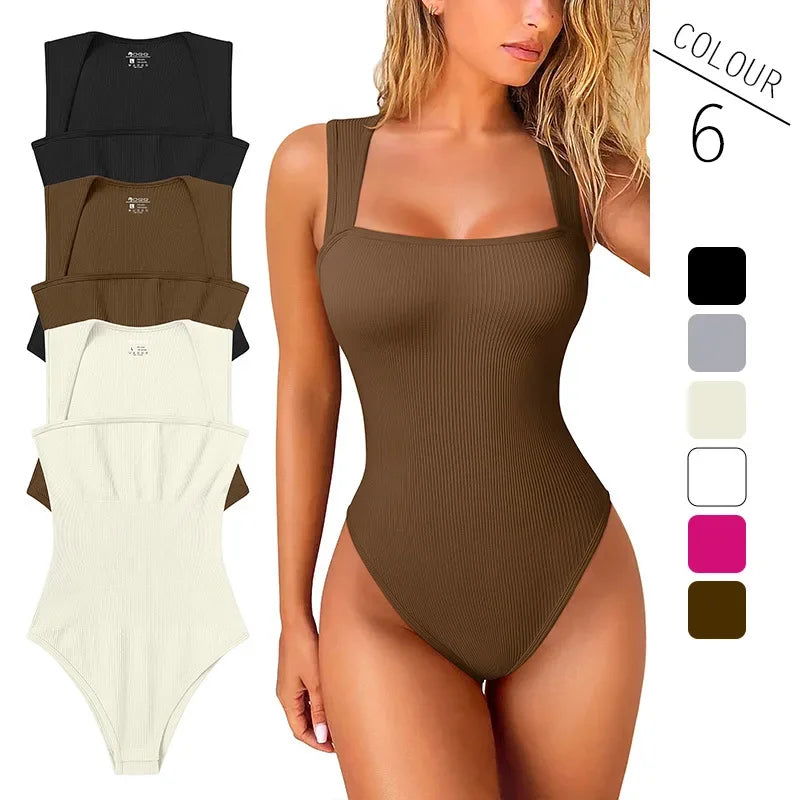 Seamless Thread Knit Bodysuit