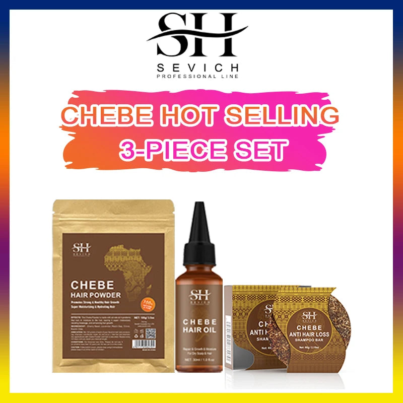 Sevich Fast Hair Growth Chebe Set – Anti Hair Loss & Repair Treatment