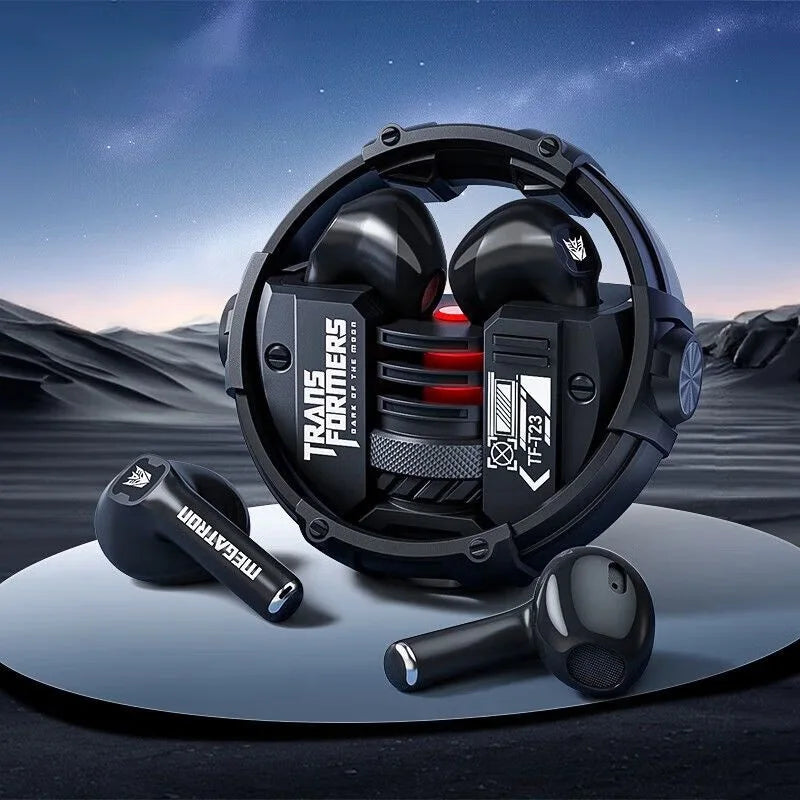TRANSFORMERS TF-T23 TWS Earbuds — Bluetooth 5.4 Gaming Earphones