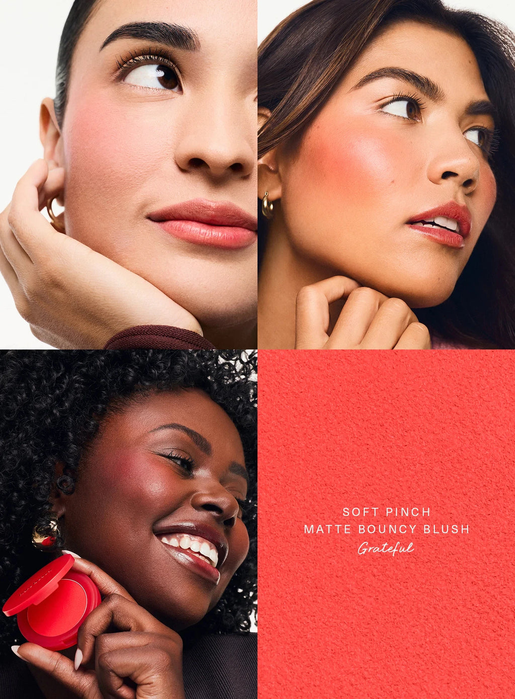 Rare Beauty Soft Pinch Matte Bouncy Cushiony Cream-to-powder Blush Airy And Lightweight Soft Pinch Liquid Blush Natural Flush