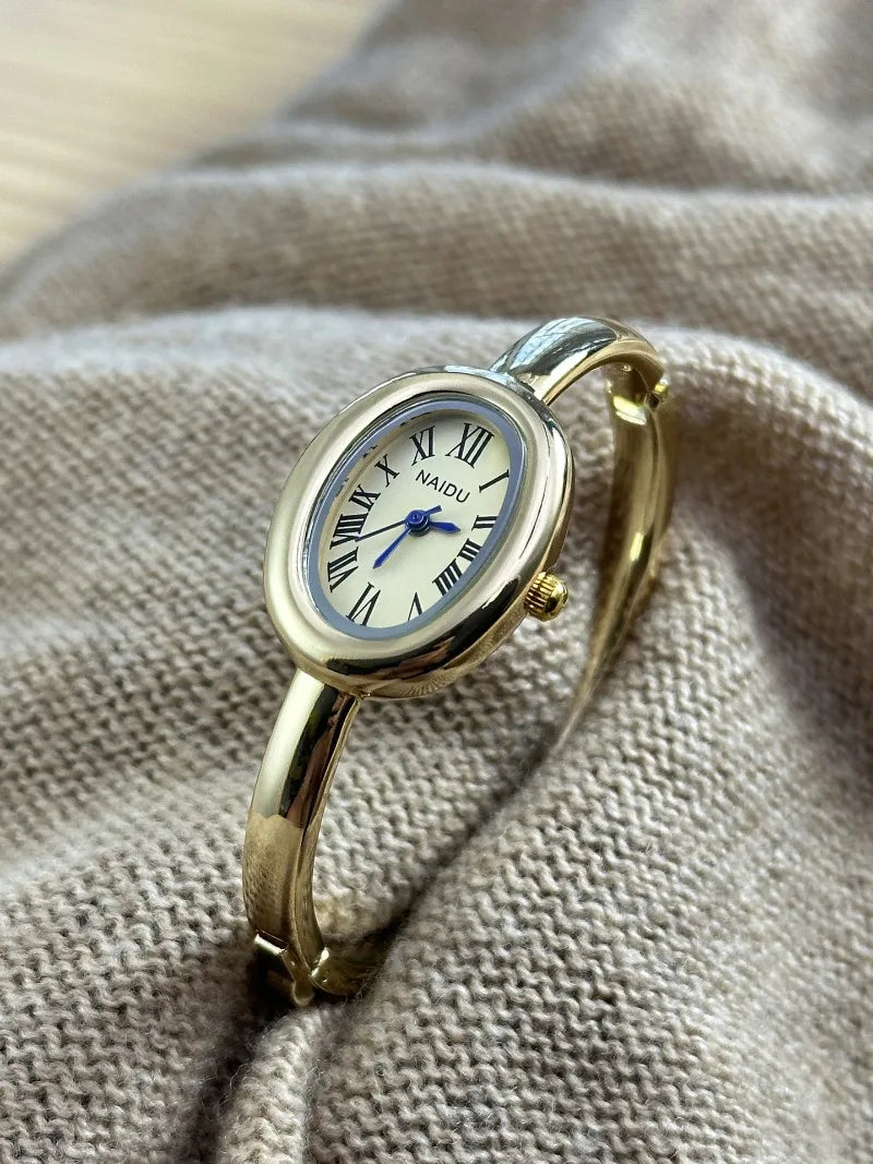 Famous Brand Bracelet Watch Stainless Steel Strap Gold Watch Fashion Small Dial Ladies Girl Gift Wristwatches Relojes Para Mujer