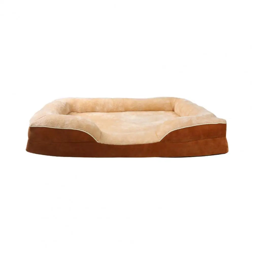 Orthopedic Large Dog Bed Sofa Dog Rest Sleep Bolster Nest With Removable Cover Washable Cotton Filling Soft Pet Couch