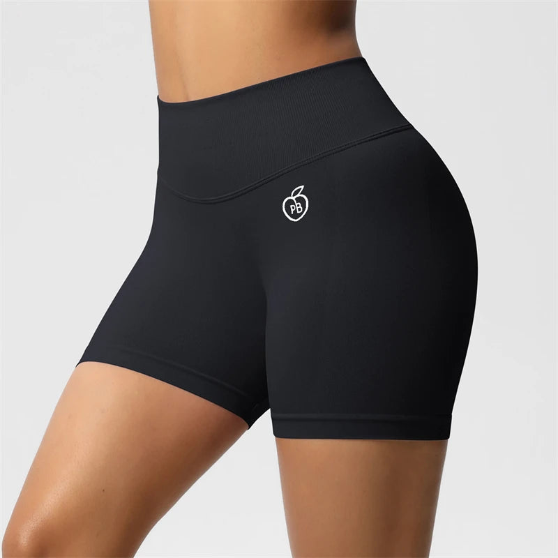 DARC·WOLVES Seamless Booty-Lift Biker Shorts — 3D Shaping Fit, High-Waist Compression for Women’s Workout & Everyday Style