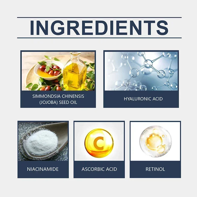 Retinol + Hyaluronic Acid Face Balm Stick – Anti-Wrinkle, Firming & Moisturizing Korean Skincare for Smooth, Plump, Youthful Skin