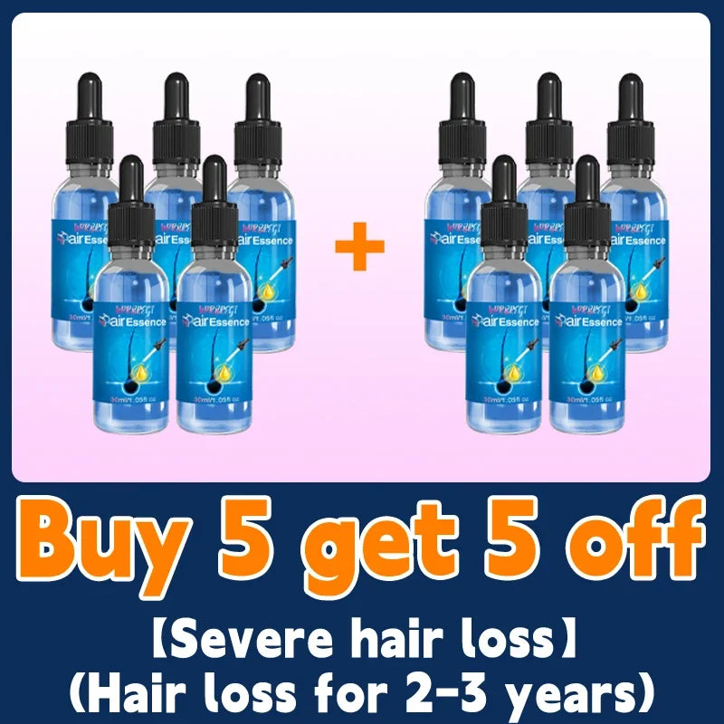 Blue Bottle Hair & Scalp Essential Oil – Thicker-Looking Hair Support