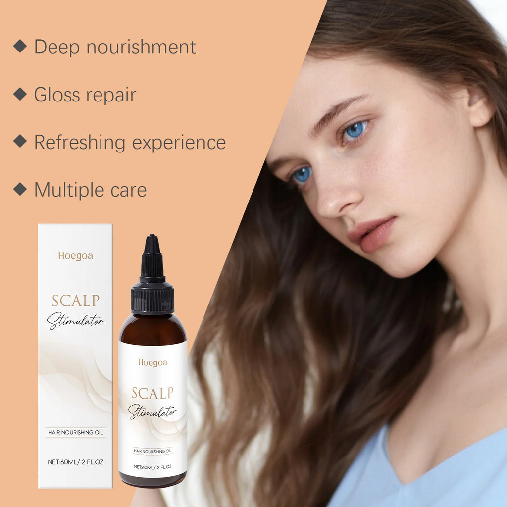HOEGOA Dense Hair Essential Oil – Scalp Nourishing & Shine Serum (60ml)