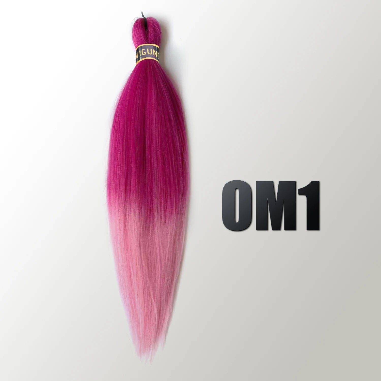 Wigundle Pre-Stretched Braiding Hair — EZ Crochet Yaki Straight (Flame-Retardant Kanekalon)