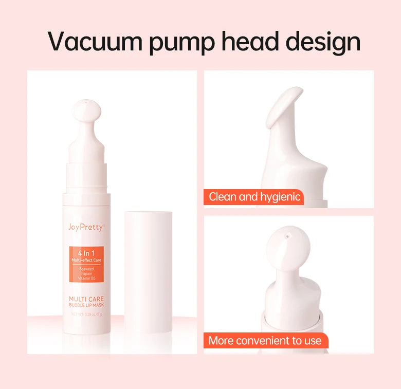 JoyPretty Bubble Lip Balm Lightening Dark Lip Mask Gloss Oil Makeup Exfoliating Clean Moisturizer Beauty Health Lip Care Product