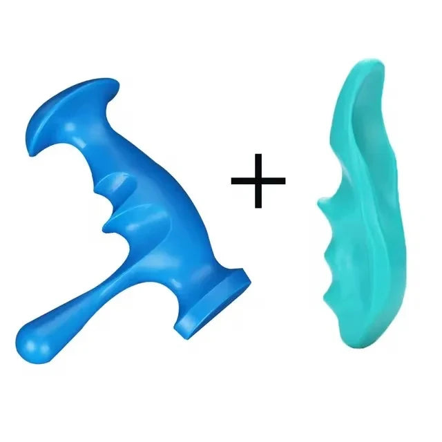 Manual Thumb Trigger Point Massager - Portable Finger Pressure Full Body Foot Back Deep Relax  Tools