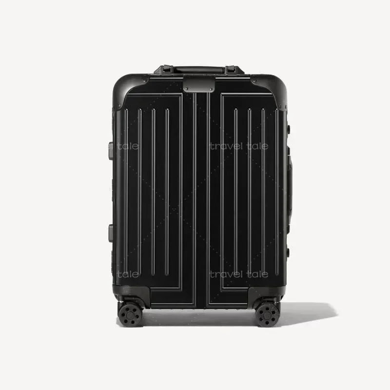 Carrylove 20"26"30 Inch Big Aluminum Trolley Suitcase Trunk Metallic Large Rolling Luggage Bag On Wheels