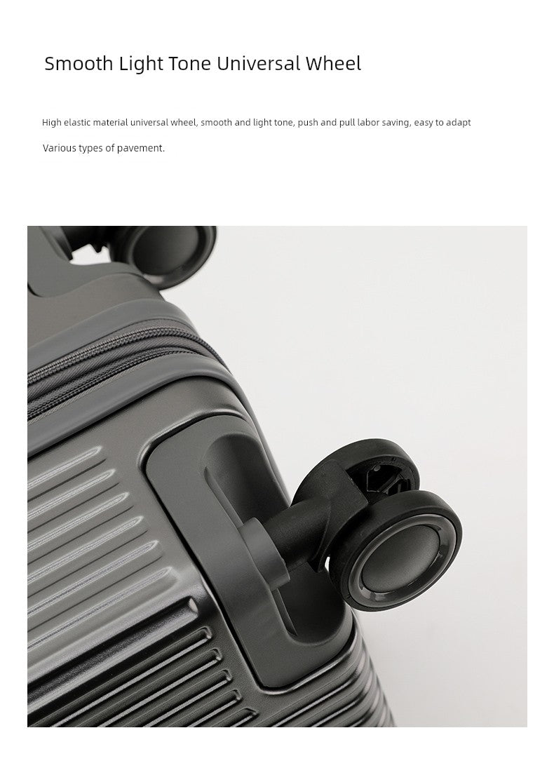 Extra Large Zipper Luggage with Extended Riot Control