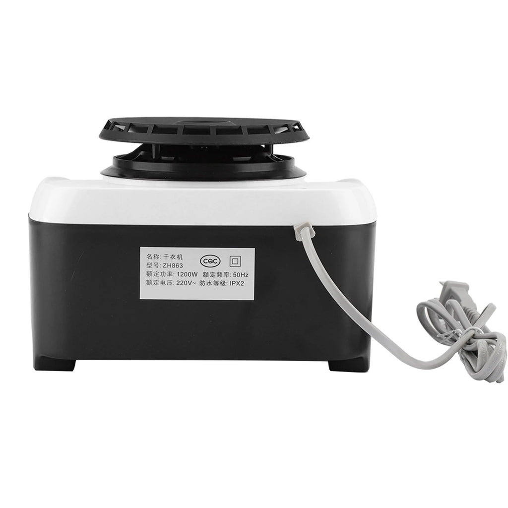 1200W Mini Portable Electric Laundry Dryer Super Quiet Warmer for Clothes Shoes