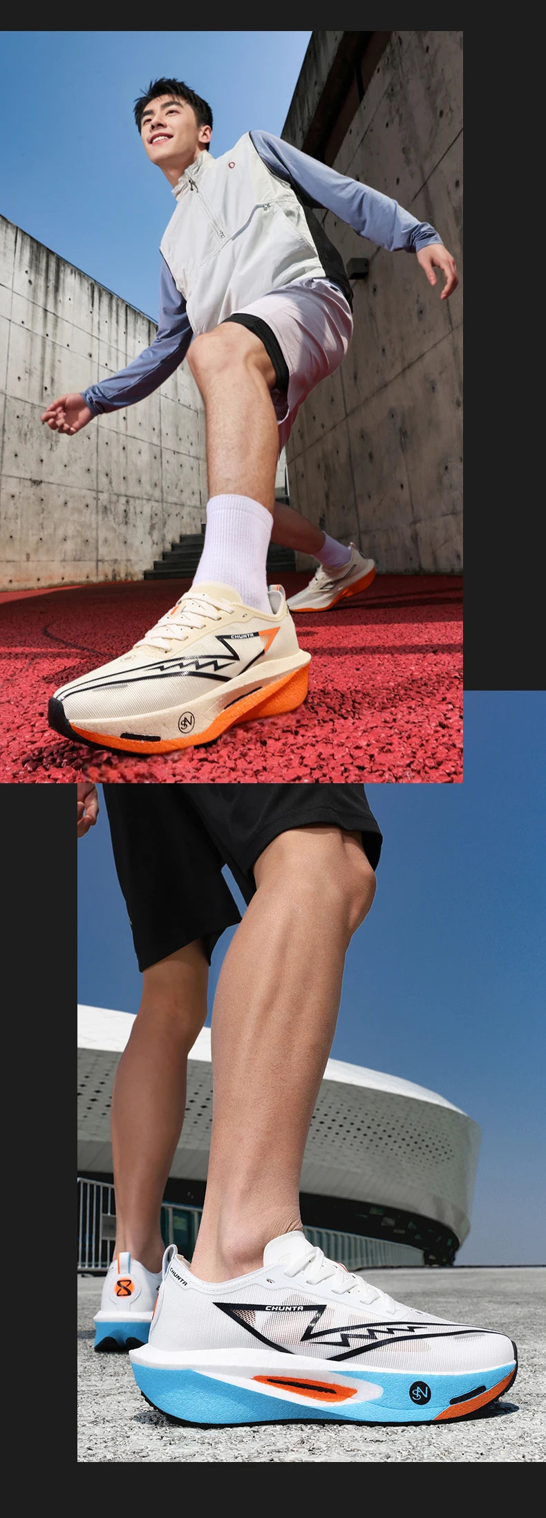 NEW Running Shoes Carbon Board Marathon Men Sports Breathable Lightweight Women's Comfortable Athletic Nonskid Sneakers Casual