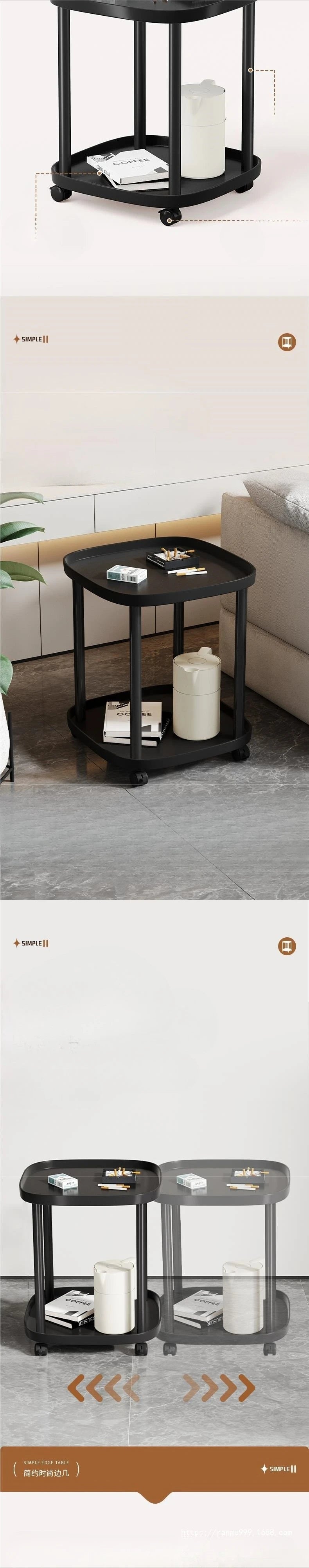 Mahjong Coffee Table, Tea Stand, Mahjong Table, Shelf, Small Side, Chess and Card Room, Playing Cards, Movable Tea Table