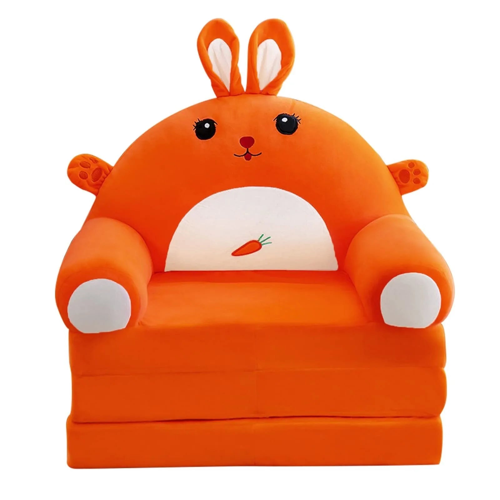Children'S Two-In-One Multi-Layer Folding Sofa Plush Cartoon Sofa Kindergarten Baby Chair Multi-Functional Children'S Cushion
