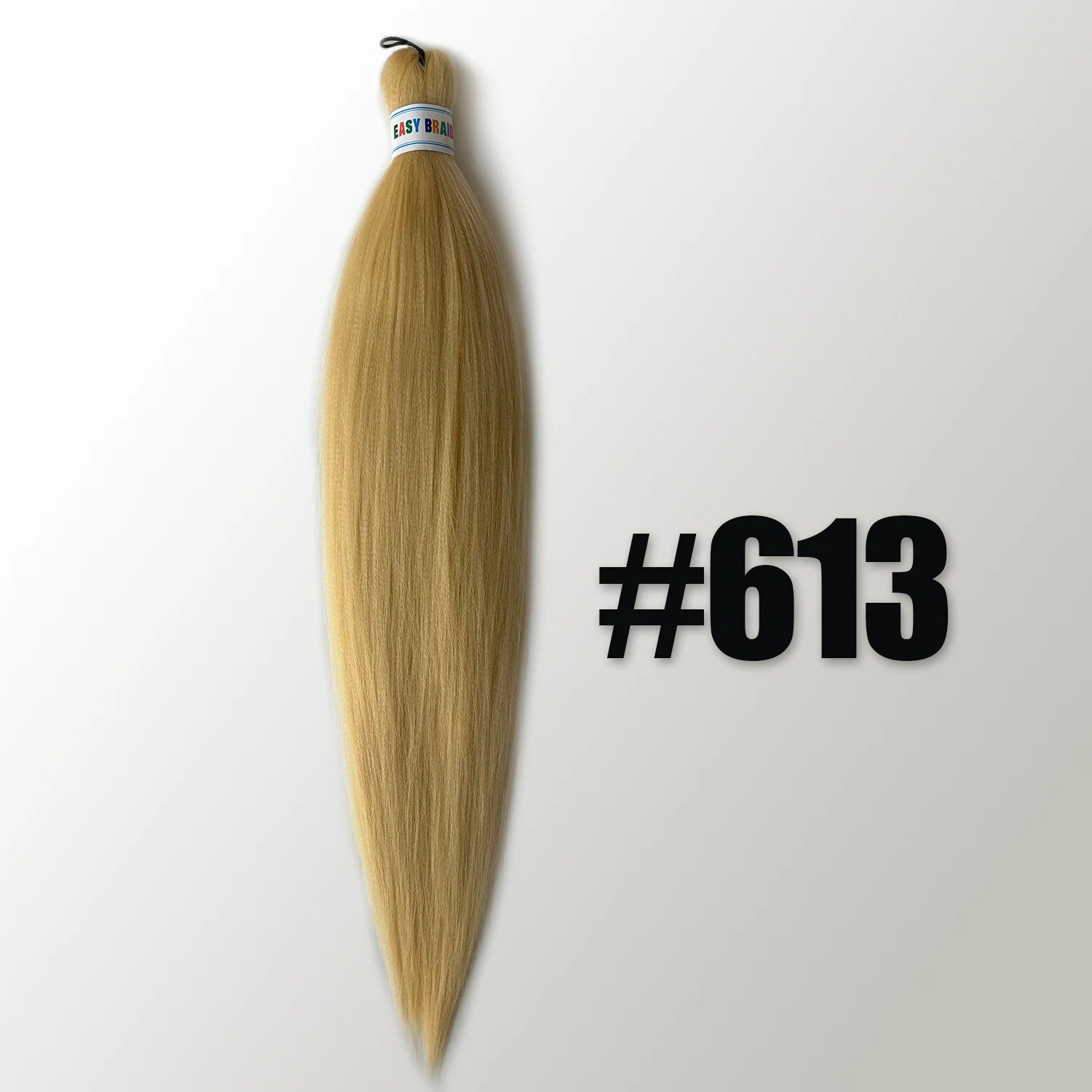 EZ Pre-stretched Braiding Hair Ombre Professional Easy Crochet Braid Hair 26 Inch 90g Hot Water Setting Synthetic Crochet Hair