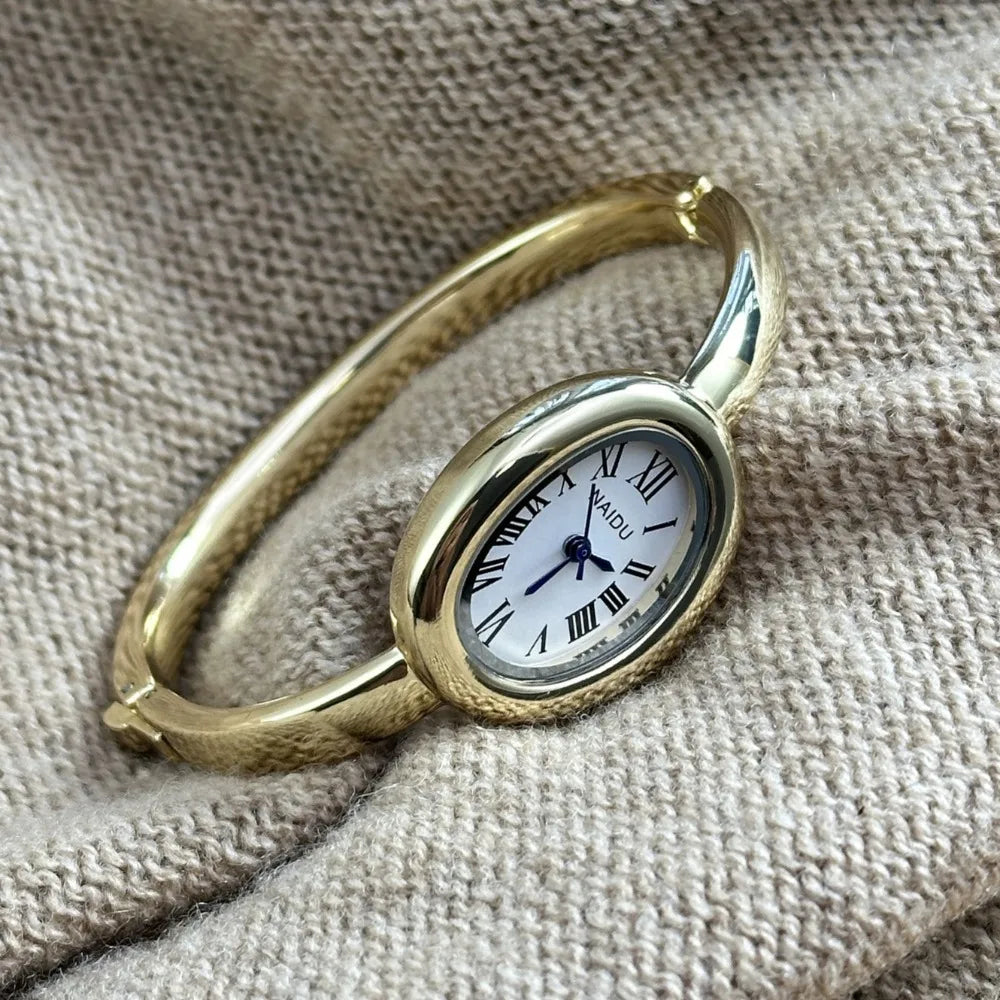 Famous Brand Bracelet Watch Stainless Steel Strap Gold Watch Fashion Small Dial Ladies Girl Gift Wristwatches Relojes Para Mujer