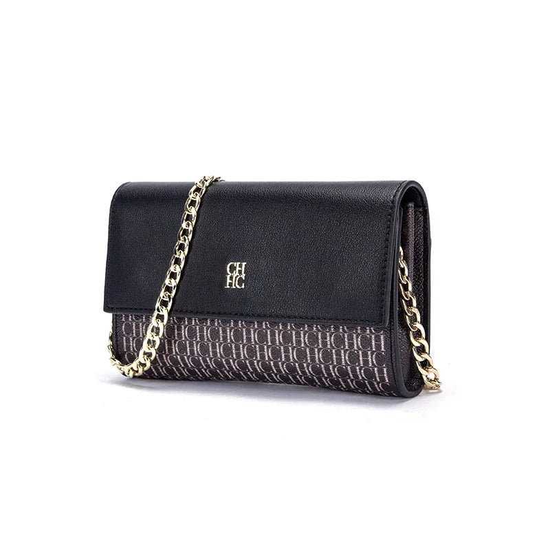 CH Exquisite Craftsmanship Women's Chain Bag Light Luxury Design Temperament Women's Crossbody Bag New 2025 Classic Chain Bag
