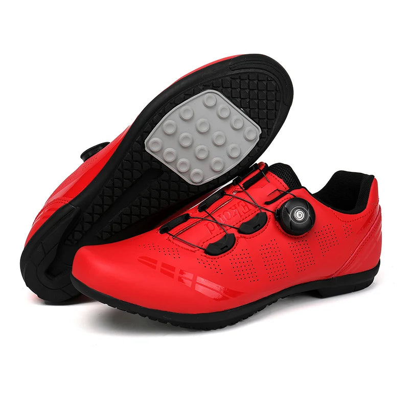Unisex MTB Mountain Road Bike lock Shoes Breathable Non-slip Wear-resistant Pedal Bicycle Outdoor Competitive Bicycle Equipment