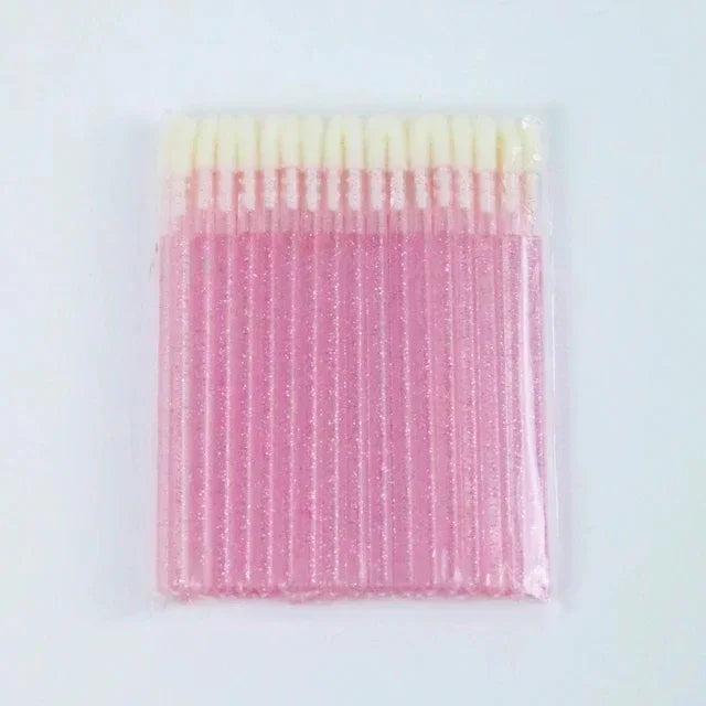 Disposable Eyelash Brush wholesale 50/100pcs Mascara Applicator Wand Eyes Lip Cosmetics Brushes Extension Cosmetic Make up Tools