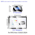 Tempered Glass Screen Protector – BYD Atto 3 / Yuan Plus (2022–2025)