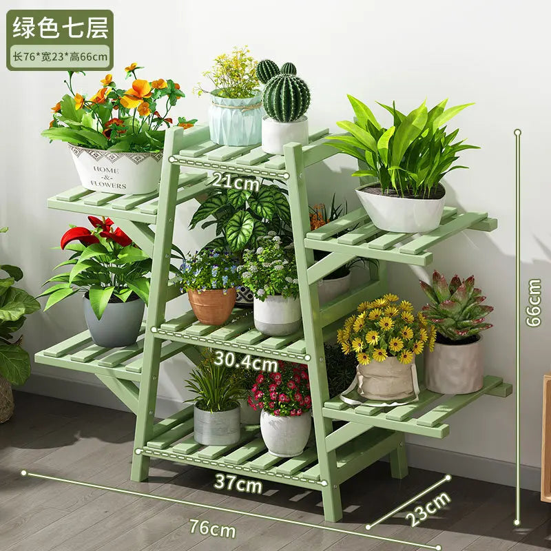 Floor-standing Rack Multi-layer Balcony Flower Rack Living Room Plant Rack Flower Pot Rack Climbing Flower Rack Succulent Plant