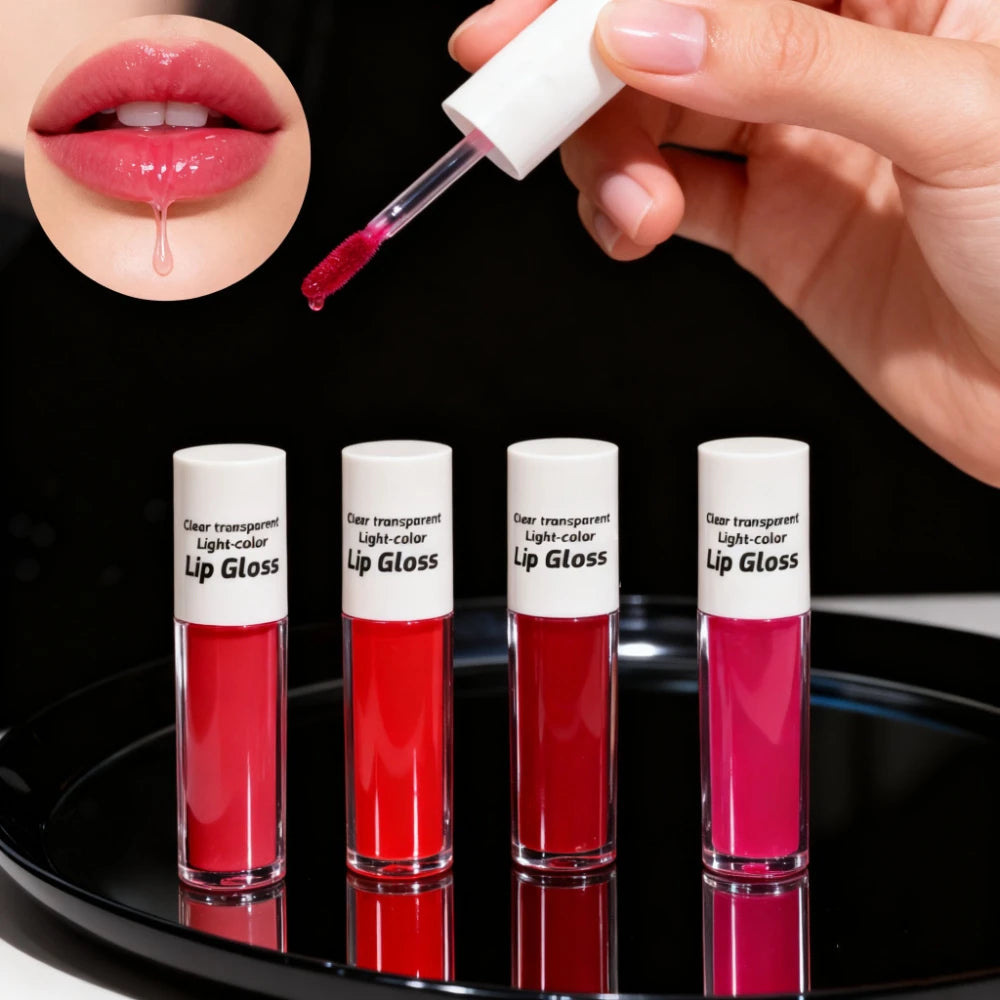 Beauty Long-lasting Moisturizing Mirror Lip Oil, Lip Moisturizing Water Gloss Lipstick, lip gloss set, lip gloss sparkly