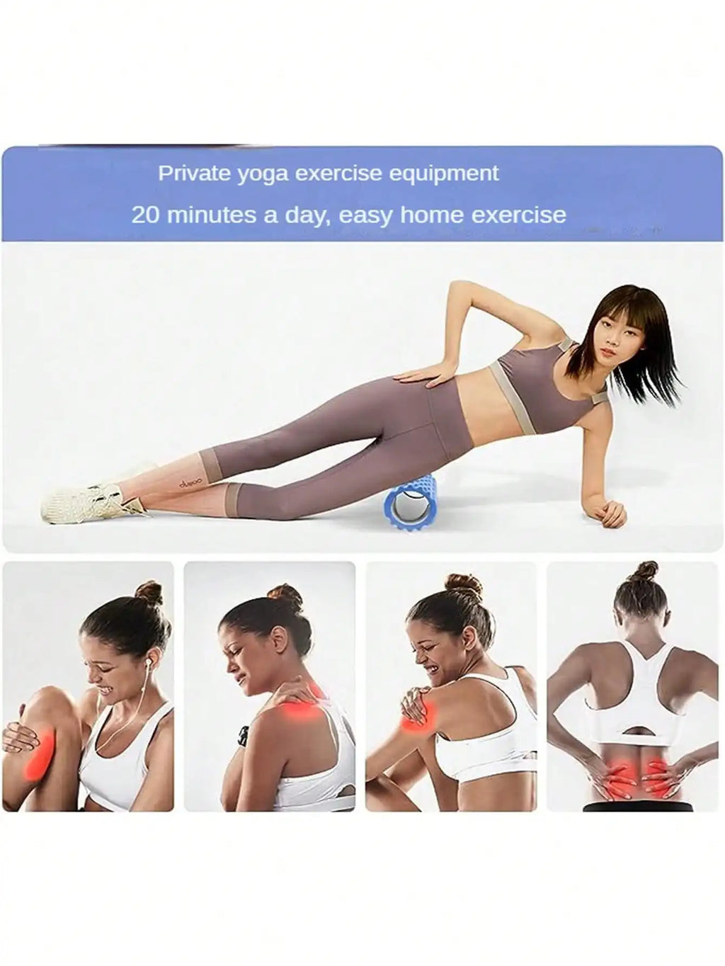 Foam roller eva hollow yoga column muscle relaxation roller yoga fitness Pilates products