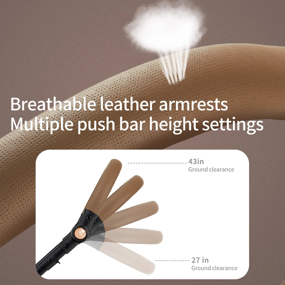 Baby Stroller Pushchair High Landscape Reversible Foldable Portable Stroller Newborn Pram Reclining Baby Carriage