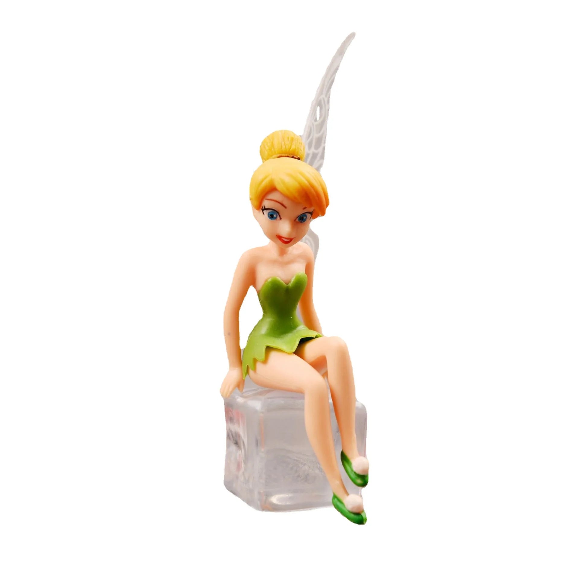 Tinkerbell Fairy Figures 6pcs Set, Anime PVC Action Figure Toys for Girls, Fairy Tale Collection Dolls Gift for Kids Decoration
