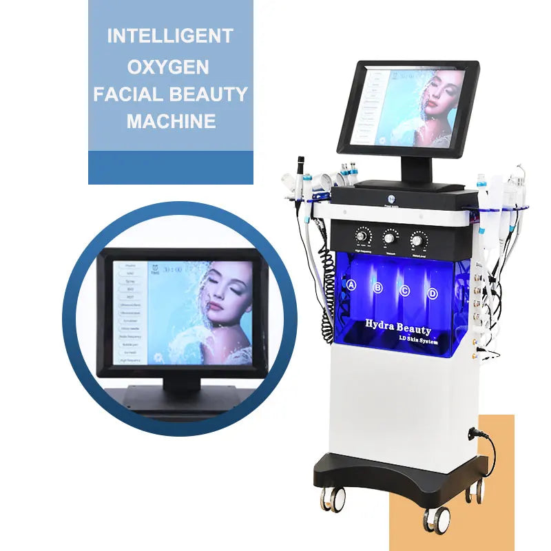 14 In 1 hydro facial  Machine Skin Peeling hydra beauty facial Hydradermabrasion Korea Aqua Peel Machine beautiful equipment