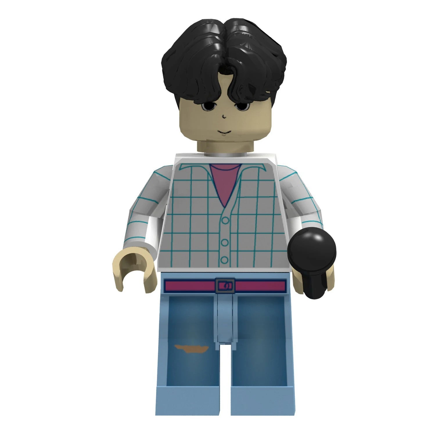 New Kpop Demon Hunters Mini Action Figure Building Blocks Toy Peripherals Desk Decoration Collection Figures Toy Christmas Gift