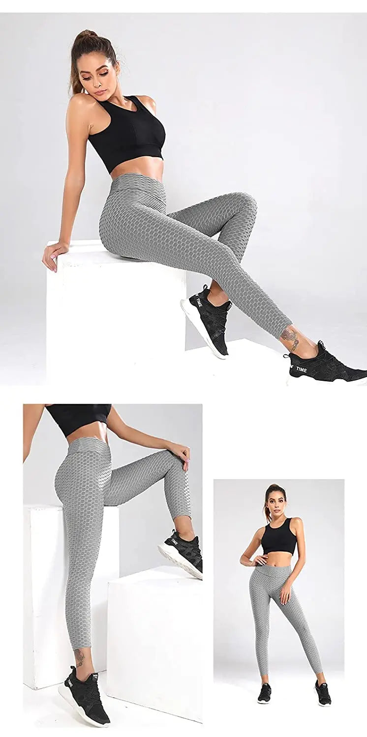 PeachLift™ Seamless Butt-Lift Leggings — Anti-Cellulite High-Waist Yoga Pants for Women