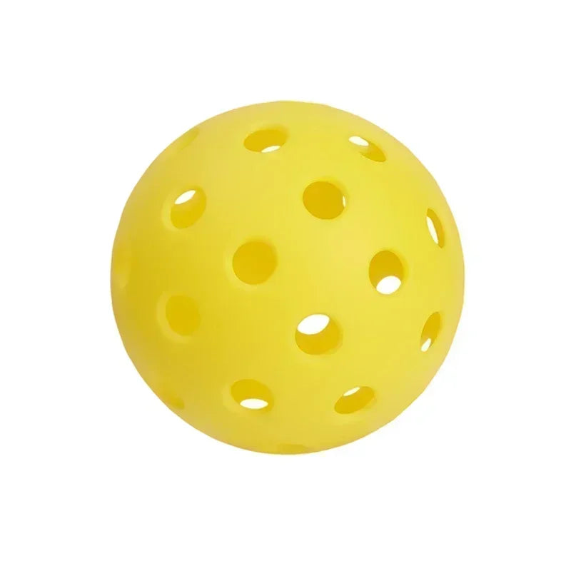 Outdoor Pickleball Balls — 40-Hole Tournament Standard (74 mm, PE Material)